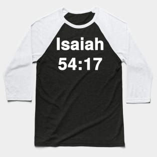 Isaiah Typography Baseball T-Shirt